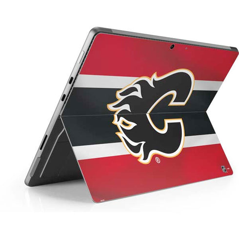 NHL Calgary Flames Jersey Surface Pro 9 Skin