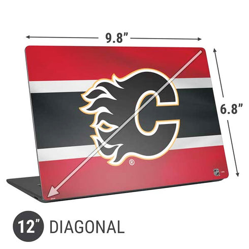 NHL Calgary Flames Jersey Universal Laptop 12in (9.8 x 6.8in) Skin