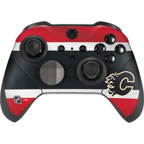 NHL Calgary Flames Jersey Xbox Elite Wireless Controller Series 2 Skin