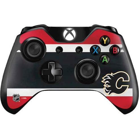 NHL Calgary Flames Jersey Xbox One Controller Skin