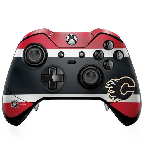 NHL Calgary Flames Jersey Xbox One Elite Controller Skin