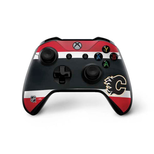 NHL Calgary Flames Jersey Xbox One X Controller Skin