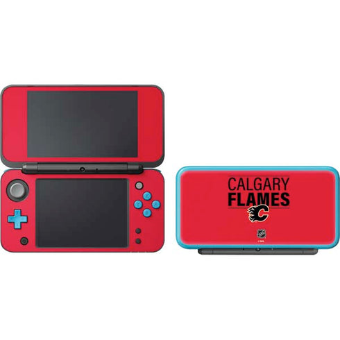 NHL Calgary Flames Lineup Nintendo 2DS XL (2017) Skin