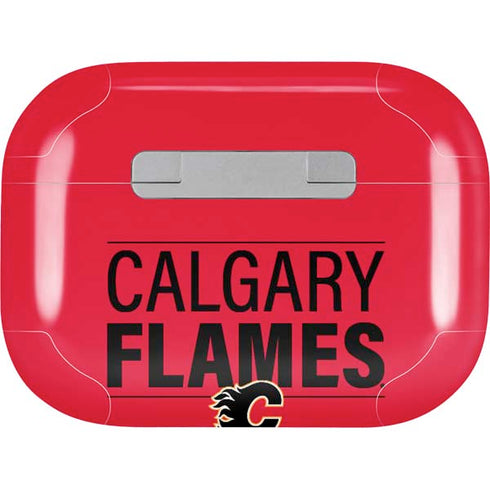 NHL Calgary Flames Lineup AirPods Pro 2nd Gen Skin