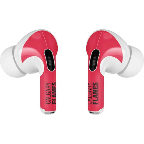 NHL Calgary Flames Lineup AirPods Pro 2nd Gen Skin