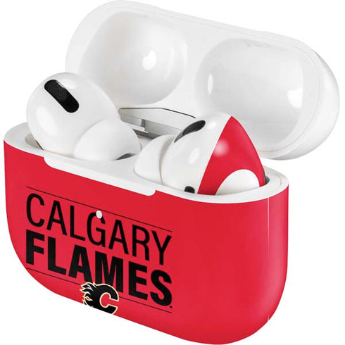 NHL Calgary Flames Lineup Apple AirPods Pro Skin
