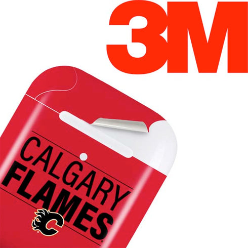 NHL Calgary Flames Lineup Apple AirPods Skin