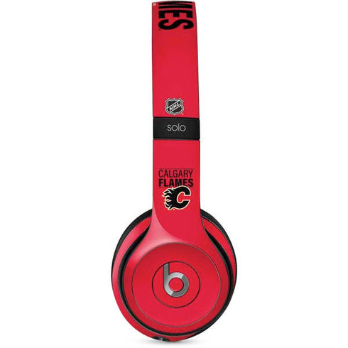NHL Calgary Flames Lineup Beats Solo 2 Wired Skin