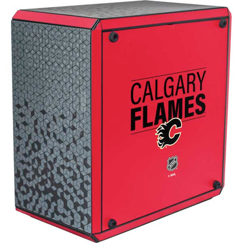 NHL Calgary Flames Lineup Cooler Master MasterBox Q300L Mini Tower Skin