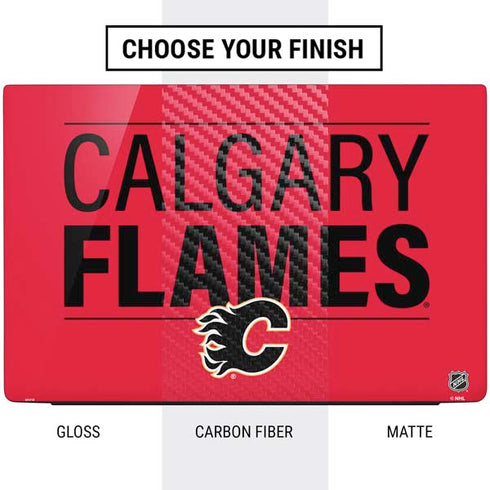 NHL Calgary Flames Lineup Dell Vostro Skin