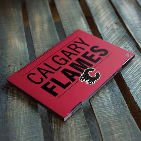 NHL Calgary Flames Lineup HP Envy Skin