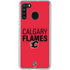 NHL Calgary Flames Lineup Galaxy A21 Clear Case