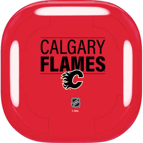 NHL Calgary Flames Lineup Galaxy Buds Live Skin