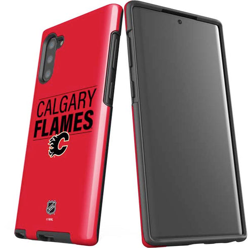 NHL Calgary Flames Lineup Galaxy Note 10 Pro Case