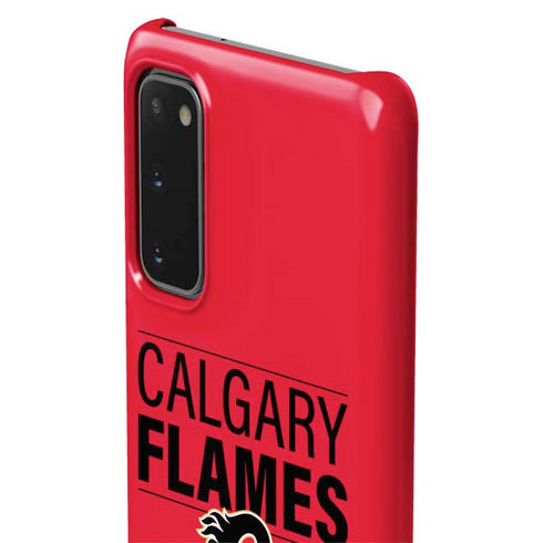 NHL Calgary Flames Lineup Galaxy S20 Lite Case