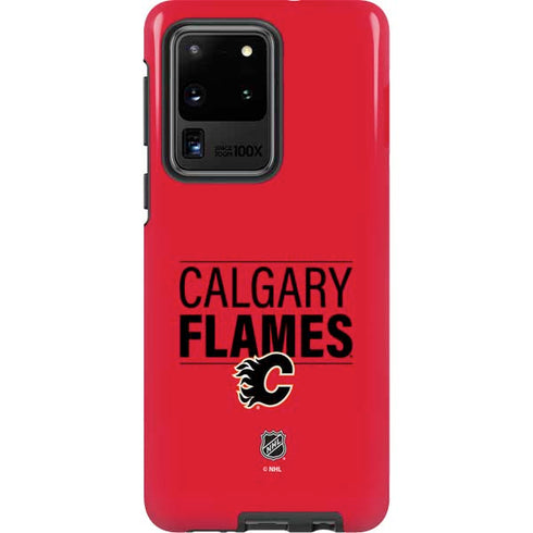 NHL Calgary Flames Lineup Galaxy S20 Ultra 5G Pro Case