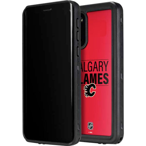 NHL Calgary Flames Lineup Galaxy S20 Waterproof Case
