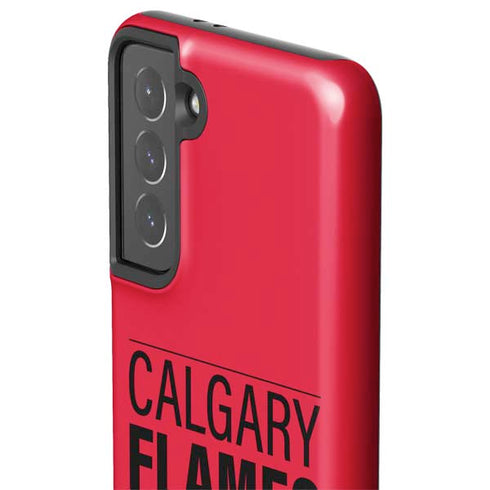 NHL Calgary Flames Lineup Galaxy S21 5G Pro Case