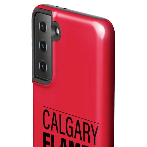 NHL Calgary Flames Lineup Galaxy S21 Plus 5G Pro Case