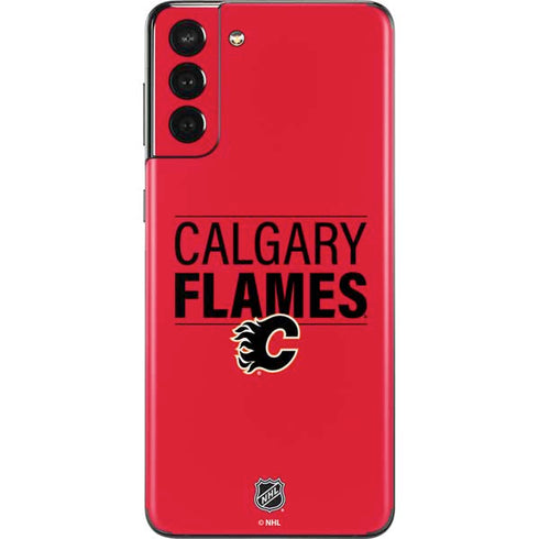 NHL Calgary Flames Lineup Galaxy S21 Plus 5G Skin