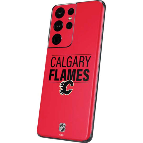 NHL Calgary Flames Lineup Galaxy S21 Ultra 5G Skin