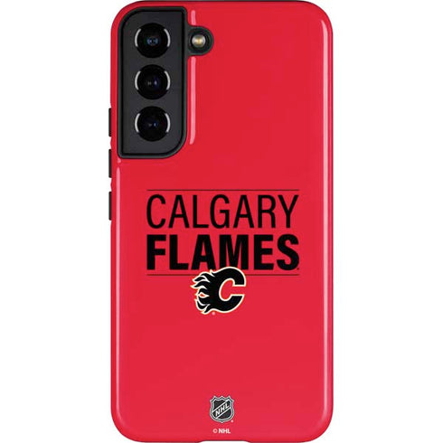 NHL Calgary Flames Lineup Galaxy S22 Pro Case