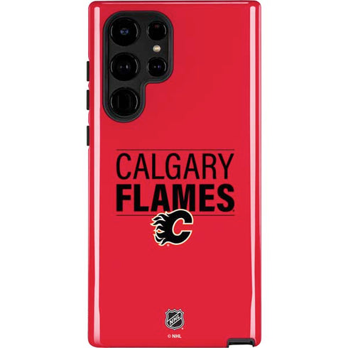 NHL Calgary Flames Lineup Galaxy S22 Ultra Pro Case