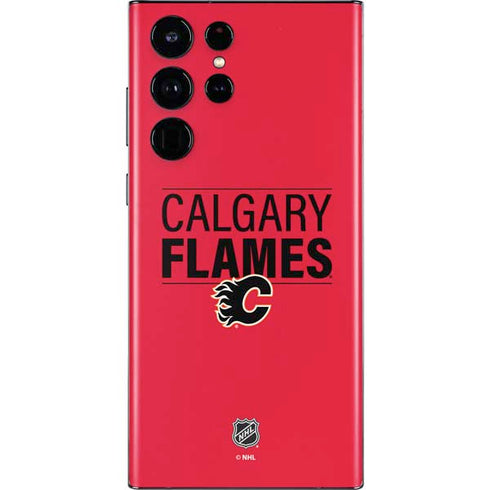 NHL Calgary Flames Lineup Galaxy S22 Ultra Skin