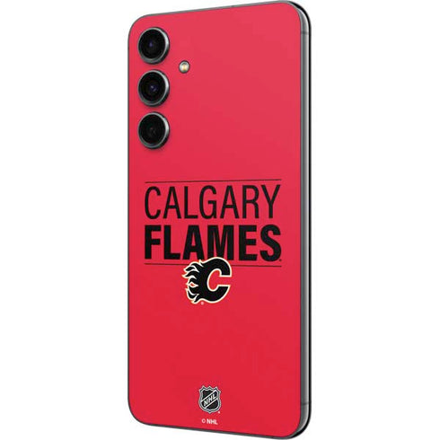 NHL Calgary Flames Lineup Galaxy S23 FE Skin