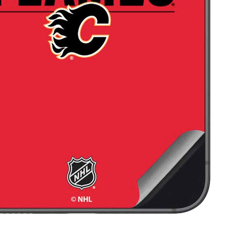 NHL Calgary Flames Lineup Galaxy S23 FE Skin