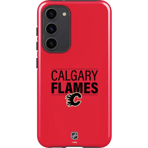NHL Calgary Flames Lineup Galaxy S23 Plus Pro Case