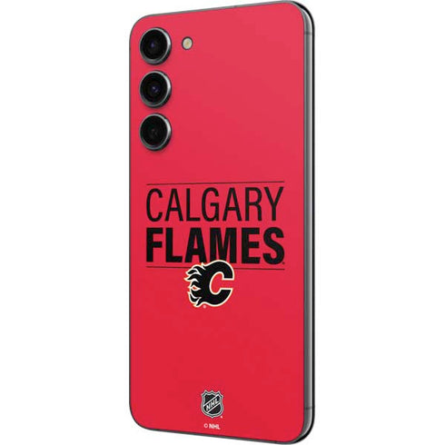 NHL Calgary Flames Lineup Galaxy S23 Plus Skin