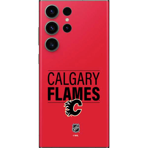 NHL Calgary Flames Lineup Galaxy S23 Ultra Skin