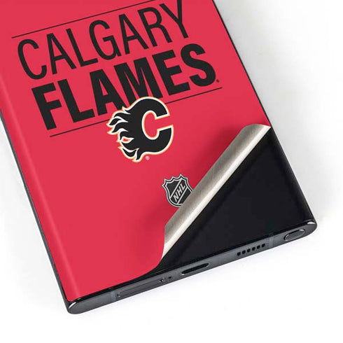 NHL Calgary Flames Lineup Galaxy S23 Ultra Skin