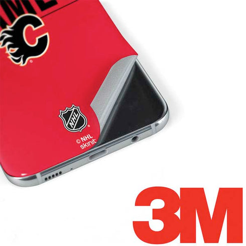 NHL Calgary Flames Lineup Galaxy S8 Skin