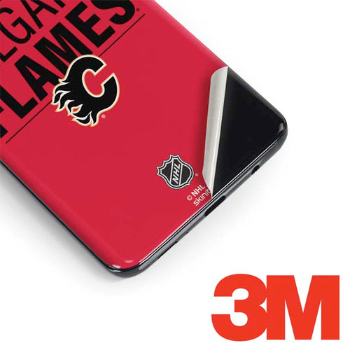 NHL Calgary Flames Lineup Galaxy S9 Plus Skin