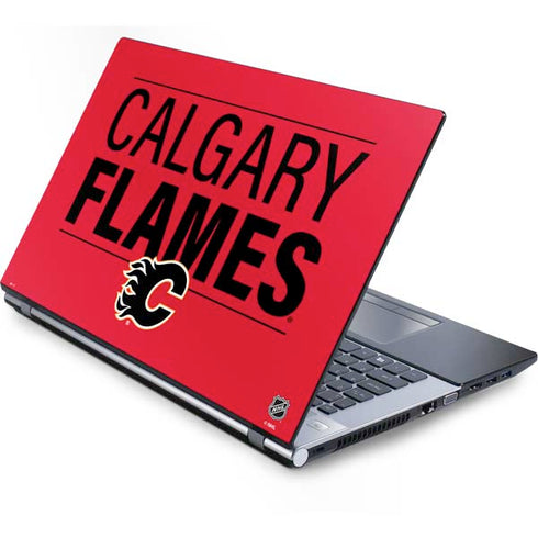 NHL Calgary Flames Lineup Generic Laptop Skin