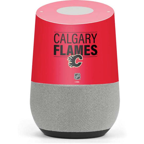 NHL Calgary Flames Lineup Google Home Skin