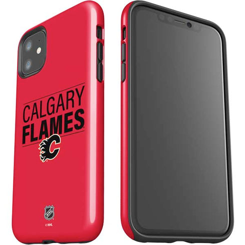 NHL Calgary Flames Lineup iPhone 11 Impact Case