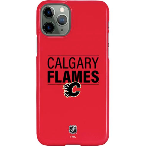 NHL Calgary Flames Lineup iPhone 11 Pro Lite Case