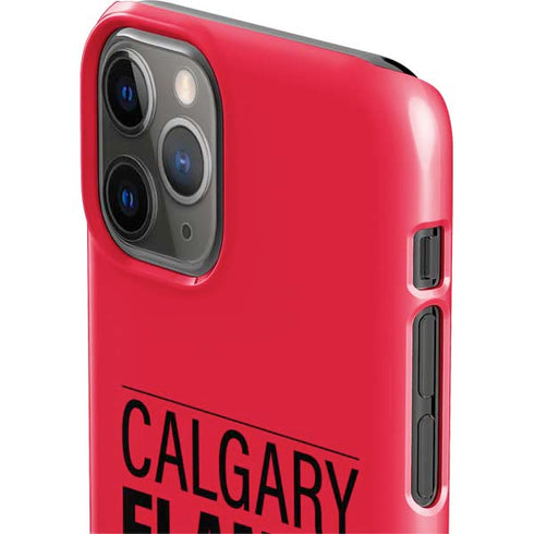 NHL Calgary Flames Lineup iPhone 11 Pro Lite Case