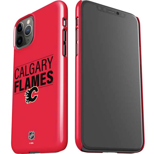NHL Calgary Flames Lineup iPhone 11 Pro Lite Case