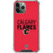 NHL Calgary Flames Lineup iPhone 11 Pro Max Clear Case