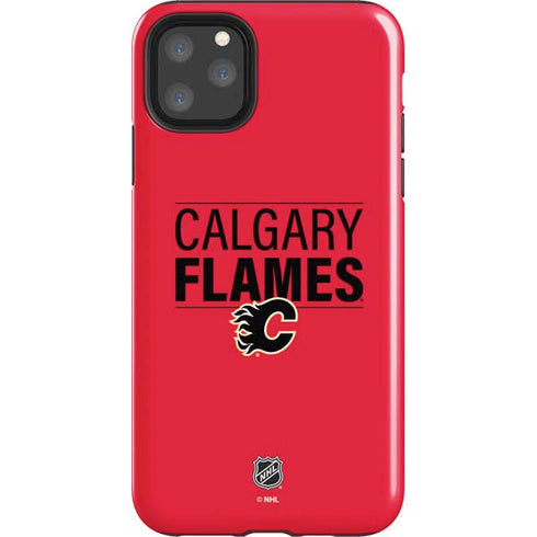 NHL Calgary Flames Lineup iPhone 11 Pro Max Impact Case