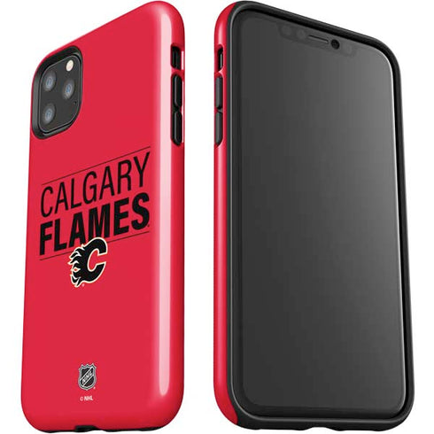 NHL Calgary Flames Lineup iPhone 11 Pro Max Impact Case