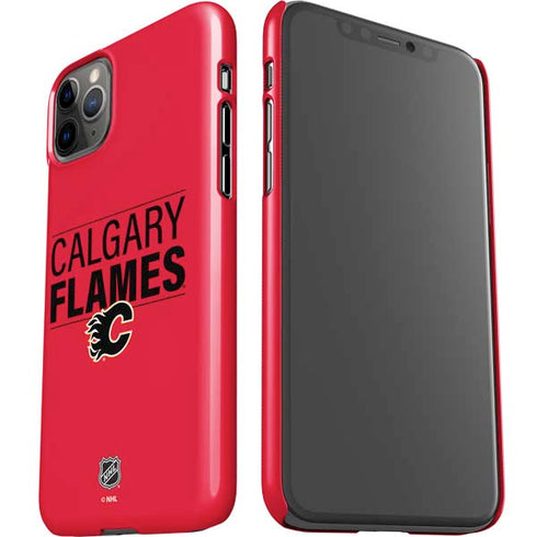 NHL Calgary Flames Lineup iPhone 11 Pro Max Lite Case