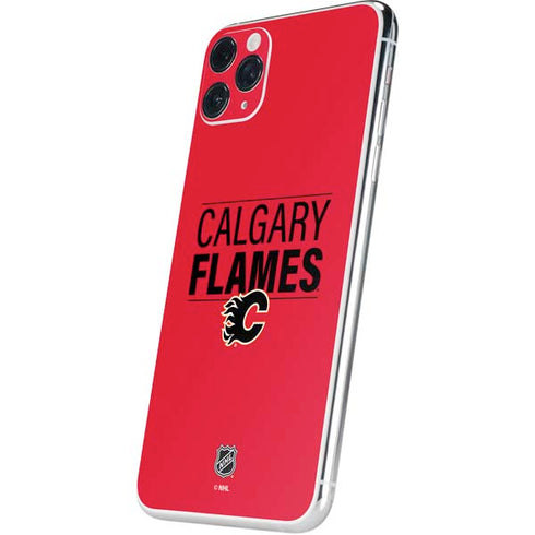 NHL Calgary Flames Lineup iPhone 11 Pro Max Skin