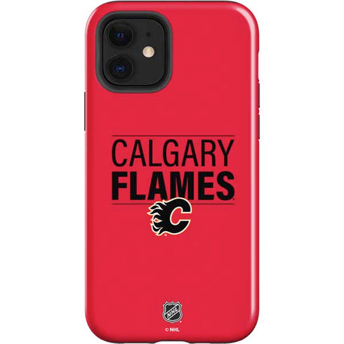 NHL Calgary Flames Lineup iPhone 12 Impact Case