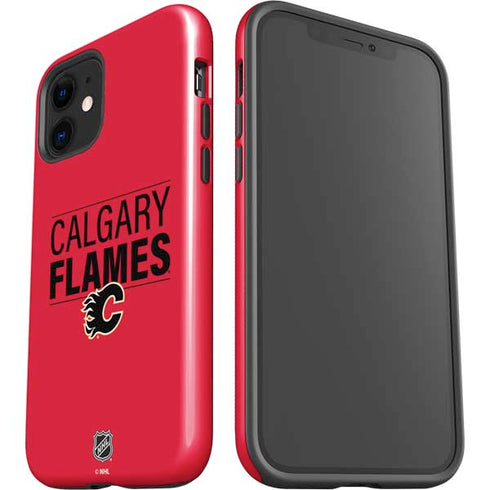 NHL Calgary Flames Lineup iPhone 12 Impact Case