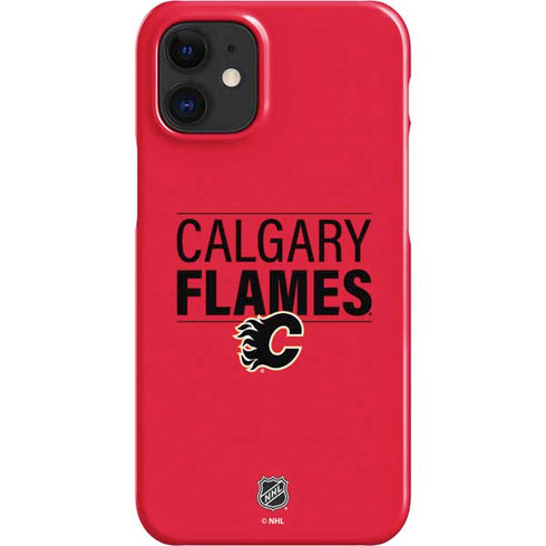 NHL Calgary Flames Lineup iPhone 12 Mini Lite Case